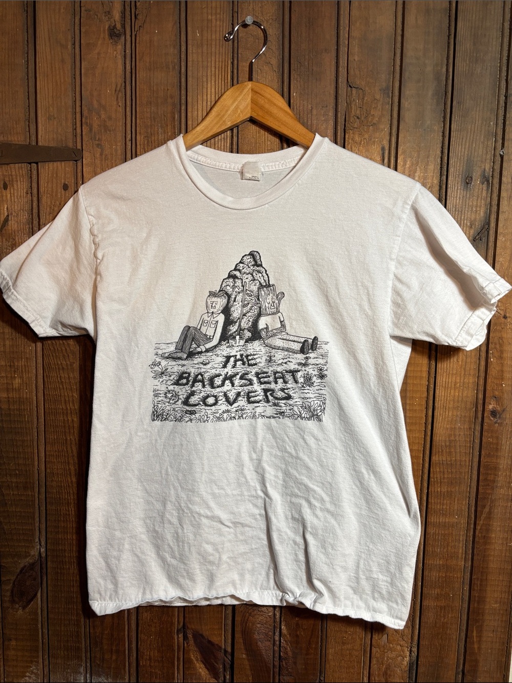 The Backseat Lovers Graphic Tee - White